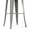 Atlas Commercial Products Titan Series Industrial Metal Bar Stool, Silver MBS9SLV - alternate 4